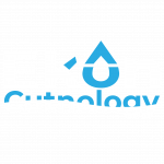 Ekon Cutnology logo bijela slova